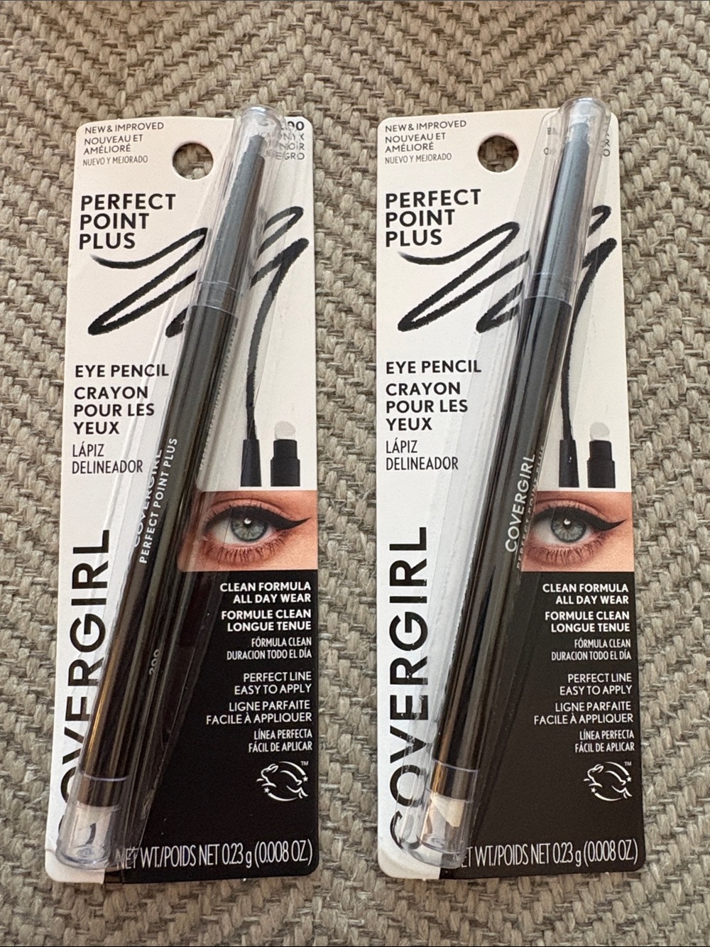 COVERGIRL Perfect Point Plus Eye Pencil Duo - Black Onyx